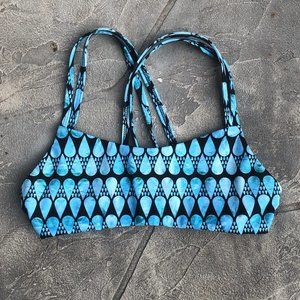 Jolyn Fendrick's Teardrop Double-Strap Fixed-Back Swim Top - Medium